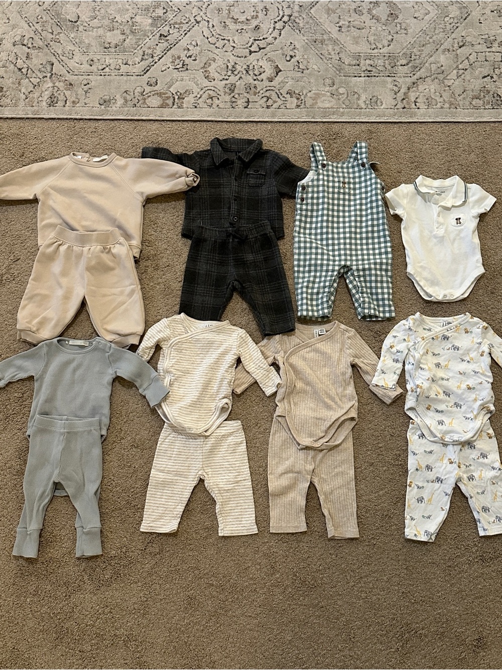 Janie & Jack + Zara Baby Boy Clothes 0-3 months - like new condition
